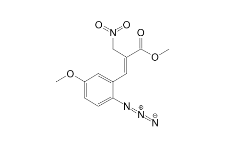 (E)-Methyl 3-(2-azido-5-methoxyphenyl)-2-nitromethylpropenoate
