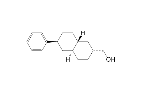 2-Naphthalenemethanol, decahydro-6-phenyl-, (2.alpha.,4a.alpha.,6.beta.,8a.beta.)-