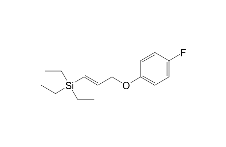 (E)-Triethyl(3-(4-fluorophenoxy)prop-1-enyl)silane