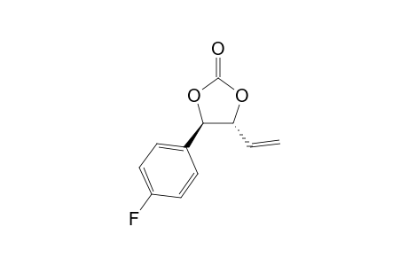 4,5-trans-4-(4-Fluorophenyl)-5-ethenyl-1,3-dioxolan-2-one