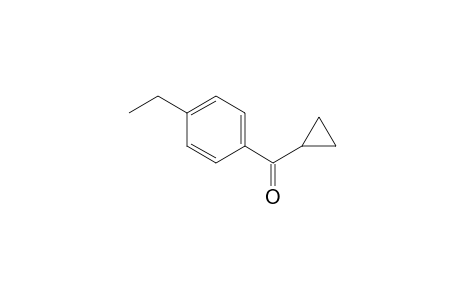 cyclopropyl p-ethylphenyl ketone