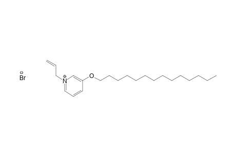 Pyridinium, 1-(2-propenyl)-3-(tetradecyloxy)-, bromide