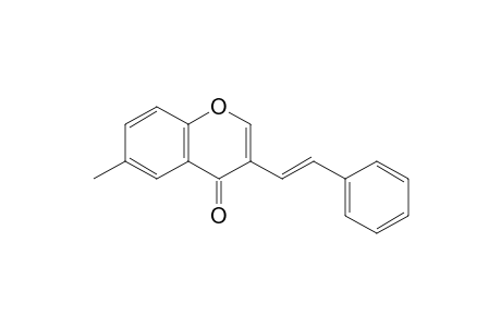 6-Methyl-3-[(E)-2-phenylethenyl]-1-benzopyran-4-one
