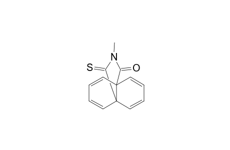 9,10-[N-Methyl-1'-thioxo-2'-aza-3'-oxocyclopenta-4',5'-diyl]-naphthalene