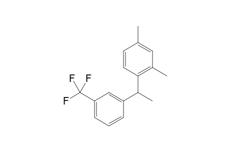 2,4-dimethyl-1-(1-(3-(trifluoromethyl)phenyl)ethyl)benzene