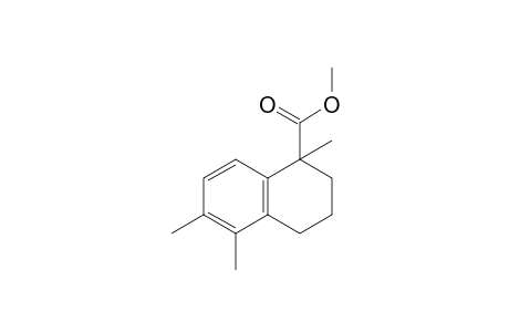 1,2,3,4 - tetrahydro - 1,5,6 - trimethyl - naphthalene - 1 - carboxylic acid methyl ester