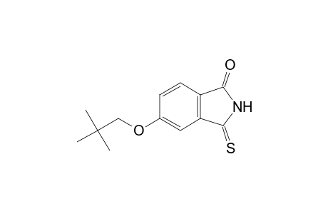 1H-Isoindol-1-one, 5-(2,2-dimethylpropoxy)-2,3-dihydro-3-thioxo-