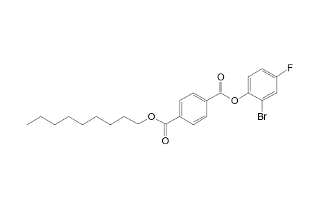 Terephthalic acid, 2-bromo-4-fluorophenyl nonyl ester