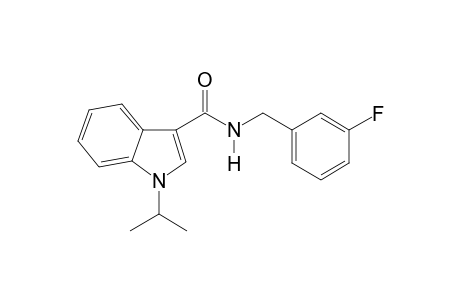 N-(3-Fluorobenzyl)-1-(propan-2-yl)-1H-indole-3-carboxamide
