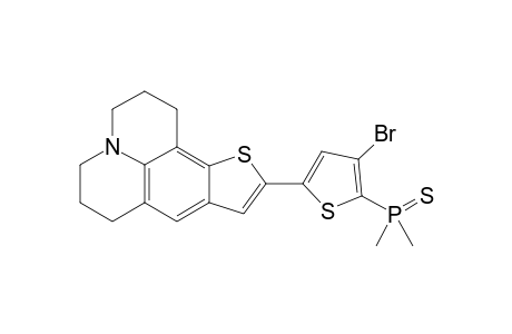 (3-Bromo-5-(2,3,6,7-tetrahydro-1H,5H-pyrido[3,2,1-ij]thieno[2,3-f]quinolin-10-yl)thiophen-2-yl)dimethylphosphine sulfide