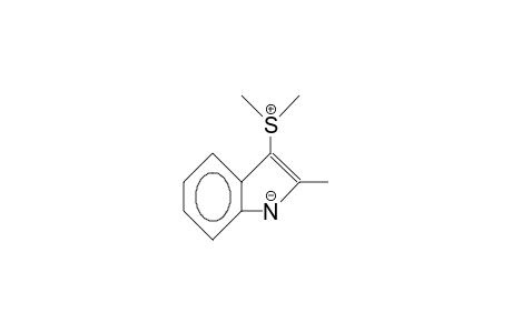 2-Methyl-3-dimethylsulfonio-indolide