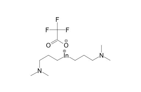 bis[3-(dimethylamino)propyl]indium trifluoroacetate