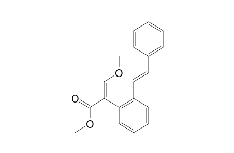 2-(2-Phenyl-vinyl)-A-methoxymethylene-benzeneacetic acid, methyl ester