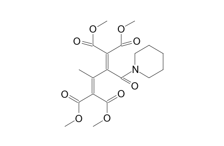 Tetramethyl 2-Methyl-3-(piperidin-1-ylcarbonyl)buta-1,3-diene-1,1,4,4-tetracarboxylate