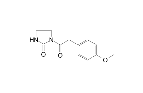 1-[2-(4-methoxyphenyl)-1-oxoethyl]-2-imidazolidinone