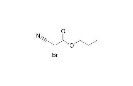 Propyl bromocyanoacetate