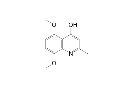 4-Quinolinol, 5,8-dimethoxy-2-methyl-