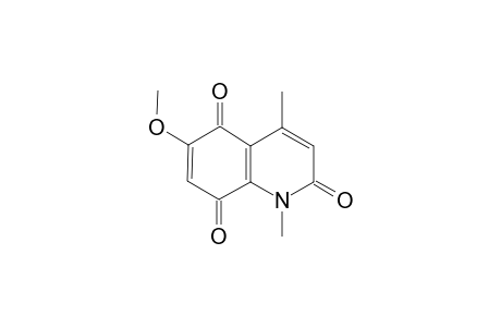 6-Methoxy-1,4-dimethyl-2,5,8(1H)-quinoneone