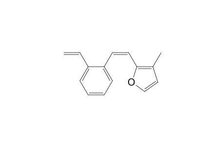 3-Methyl-2-[2-(2-vinylphenyl)ethenyl]furan