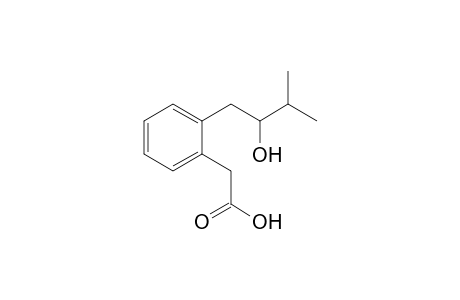 2-(2-Hydroxy-3-methylbutyl)phenylacetic acid
