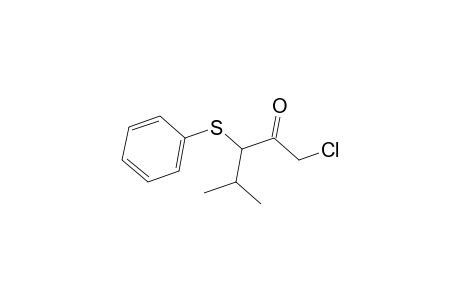 1-Chloro-4-methyl-3-(phenylsulfanyl)-2-pentanone