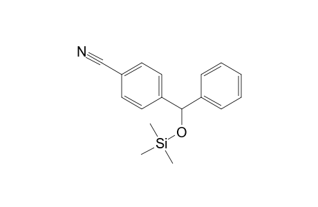 4-[Phenyl(trimethylsilyloxy)methyl]benzenecarbonitrile