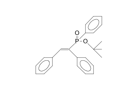 (E)-1,2-Diphenylvinyl-phenyl-phosphinic acid, tert-butyl ester