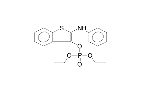DIETHYL 2-PHENYLAMINO-BENZO[B]THIEN-2-YL PHOSPHATE