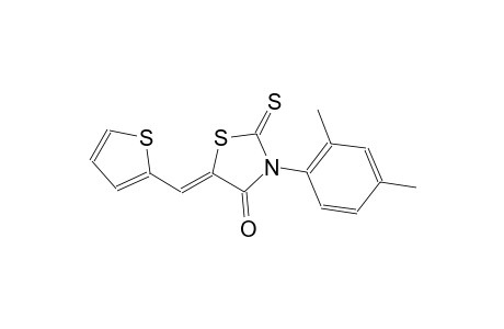 (5Z)-3-(2,4-dimethylphenyl)-5-(2-thienylmethylene)-2-thioxo-1,3-thiazolidin-4-one