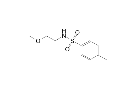 Benzenesulfonamide, N-(2-methoxyethyl)-4-methyl-
