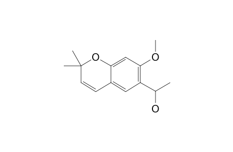 6-(1-HYDROXYETHYL)-7-METHOXY-2,2-DIMETHYLCHROMENE