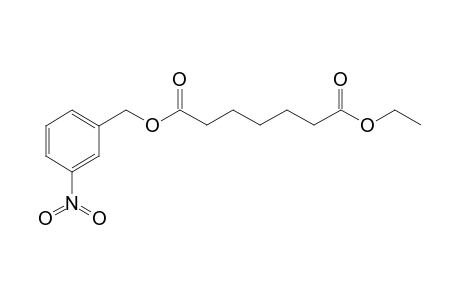 Pimelic acid, 3-nitrobenzyl ethyl ester
