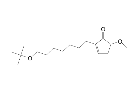 2-(7-t-Butoxy-heptyl)-5-methoxy-cyclopent-2-enone