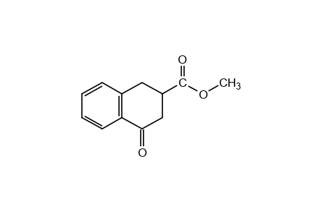 4-oxo-1,2,3,4-tetrahydro-2-naphthoic acid, methyl ester