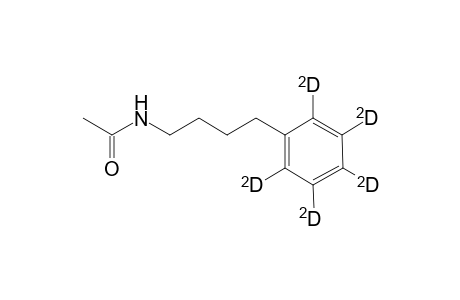 N-acetyl-(2',3',4',5',6'-pentadeuterio-4-phenyl)butylamine
