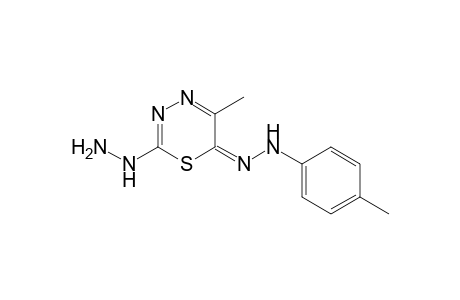 [6-(4-Tolylhydrazo)-5-methyl-6H-1,3,4-thiadiazino-2-yl]hydrazine