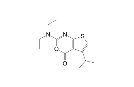2-(diethylamino)-5-isopropyl-thieno[2,3-d][1,3]oxazin-4-one