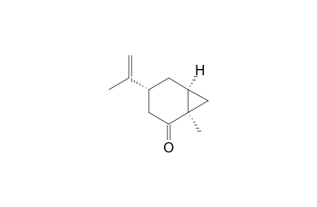 (1R,4R,6S)-4-isopropenyl-1-methyl-norcaran-2-one