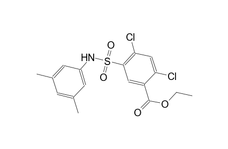 ethyl 2,4-dichloro-5-[(3,5-dimethylanilino)sulfonyl]benzoate