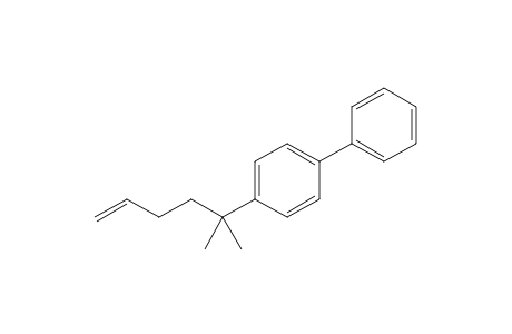 4-(1,1-Dimethylpent-4-en-1-yl)-biphenyl