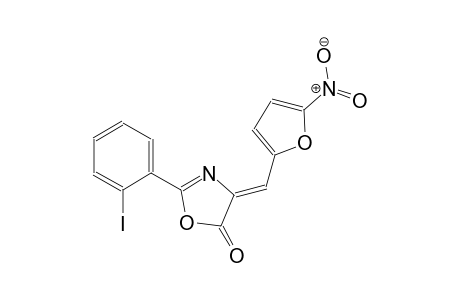 5(4H)-oxazolone, 2-(2-iodophenyl)-4-[(5-nitro-2-furanyl)methylene]-,(4Z)-