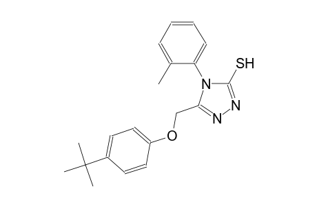 5-[(4-tert-butylphenoxy)methyl]-4-(2-methylphenyl)-4H-1,2,4-triazole-3-thiol