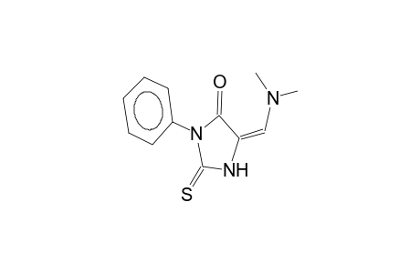 1-phenyl-4-dimethylaminomethyleneimidazolidine-2-thione-5-one