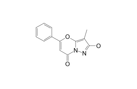 2-Hydroxy-3-methyl-5-phenyl-7H-pyrazolo[5,1-b][1,3]oxazin-7-one