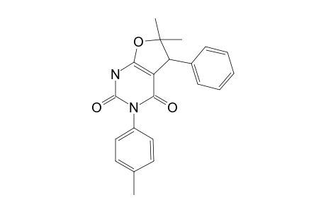 Furo[2,3-D]pyrimidin-4,6(5H,7H)-dione, 2,3-dihydro-3-phenyl-5-p-tolyl-