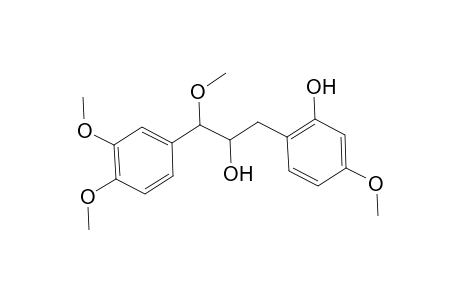 Benzeneethanol, .alpha.-[(2-hydroxy-4-methoxyphenyl)methyl]-.beta.,3,4-trimethoxy-