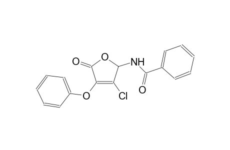 benzamide, N-(3-chloro-2,5-dihydro-5-oxo-4-phenoxy-2-furanyl)-