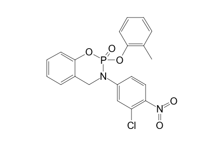 3-(3'-CHLORO-4'-NITROPHENYL)-2-(2-METHYLPHENOXY)-3,4-DIHYDRO-2H-1,3,2-LAMBDA(5)-BENZOXAZAPHOSPHININ-2-ONE