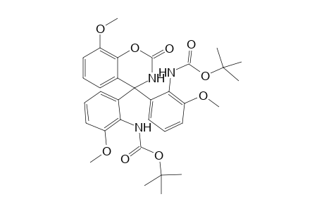 Bis-4,4-[2-(tert-Butoxycarbonyl)amino]-3-methoxyphenyl]-1,4-dihydro-8-methoxy-2H-3,1-benzoxazin-2-one