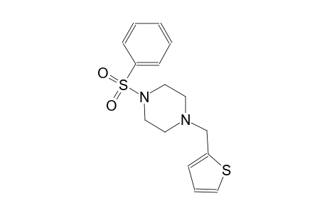 piperazine, 1-(phenylsulfonyl)-4-(2-thienylmethyl)-